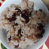 時短！お赤飯の作り方